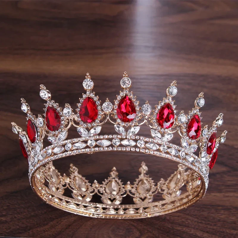 European Style Style Bridal Headdress Alloy Crystal