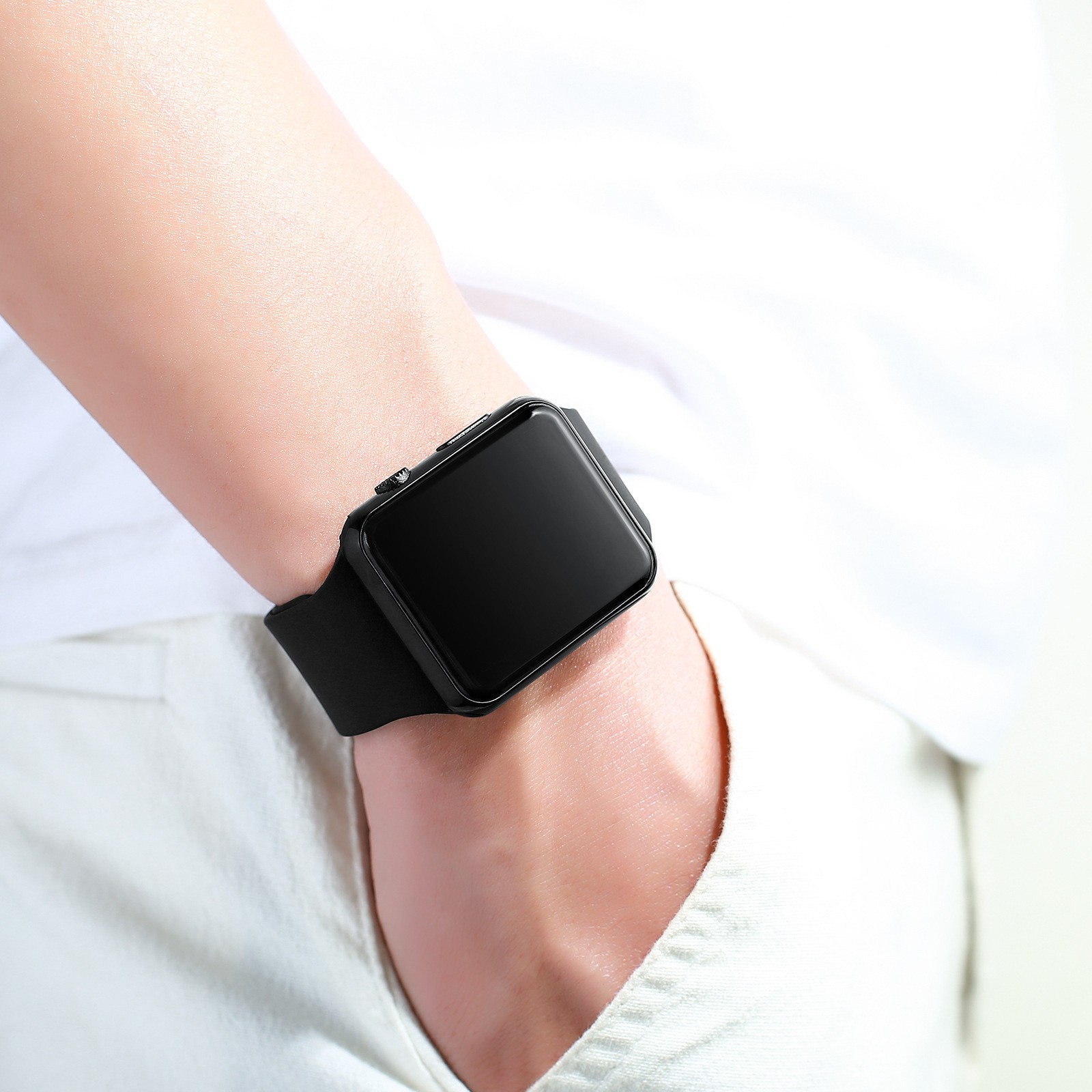 Fashion Sports LED Digital Watch - Casual Silicone Watch for Men and Women