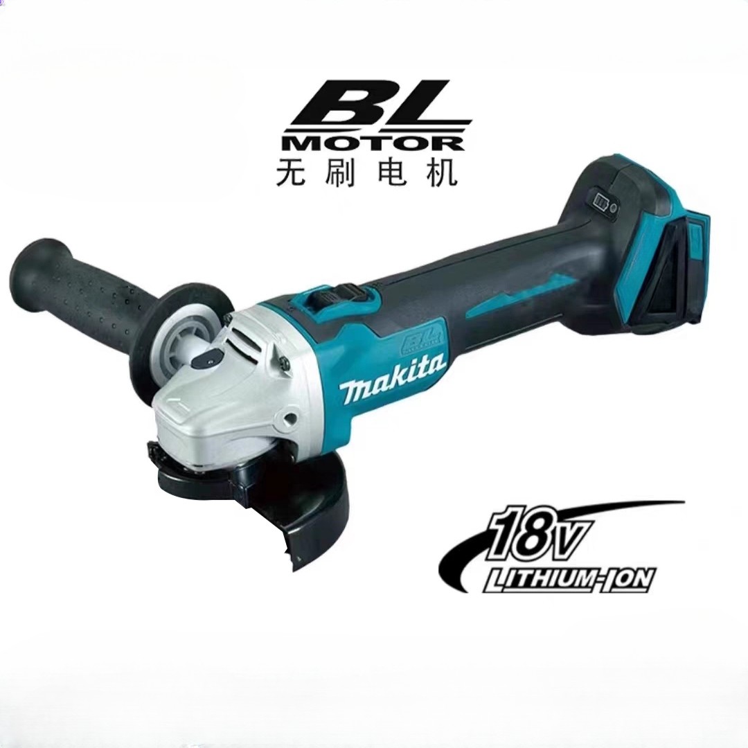 Makita 18V 125mm DGA404 Brushless Angle Grinder - Rechargeable Cutting and Polishing Machine