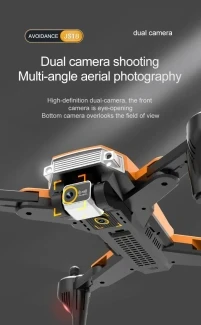English Version JS18 Obstacle Avoidance UAV Aerial Photography Folding Remote Control