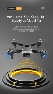 English Version JS18 Obstacle Avoidance UAV Aerial Photography Folding Remote Control
