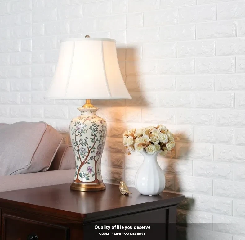 Ceramic Table Lamp Classical Household