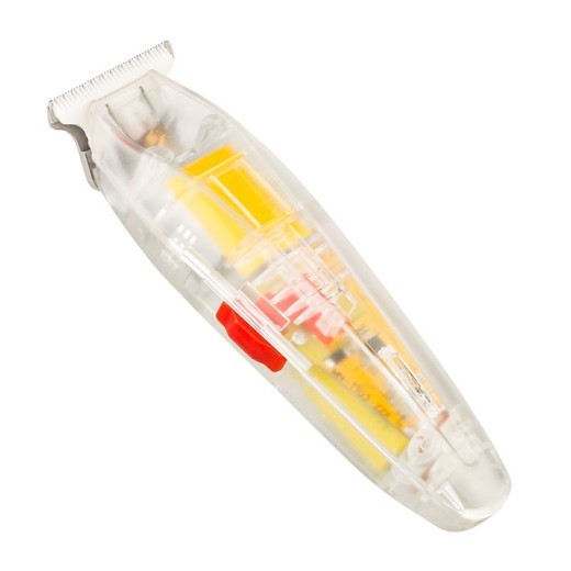 Amazon Foreign Trade Hair Salon Carving Haircut Electric Push Scissors T0 Cutting Head Notch Whitening Bald Transparent Hairdresser