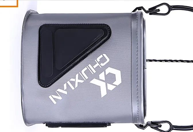 Fishing bucket with rope eva thickened fish bucket folding fish live fish box small fishing barrel fishing gear