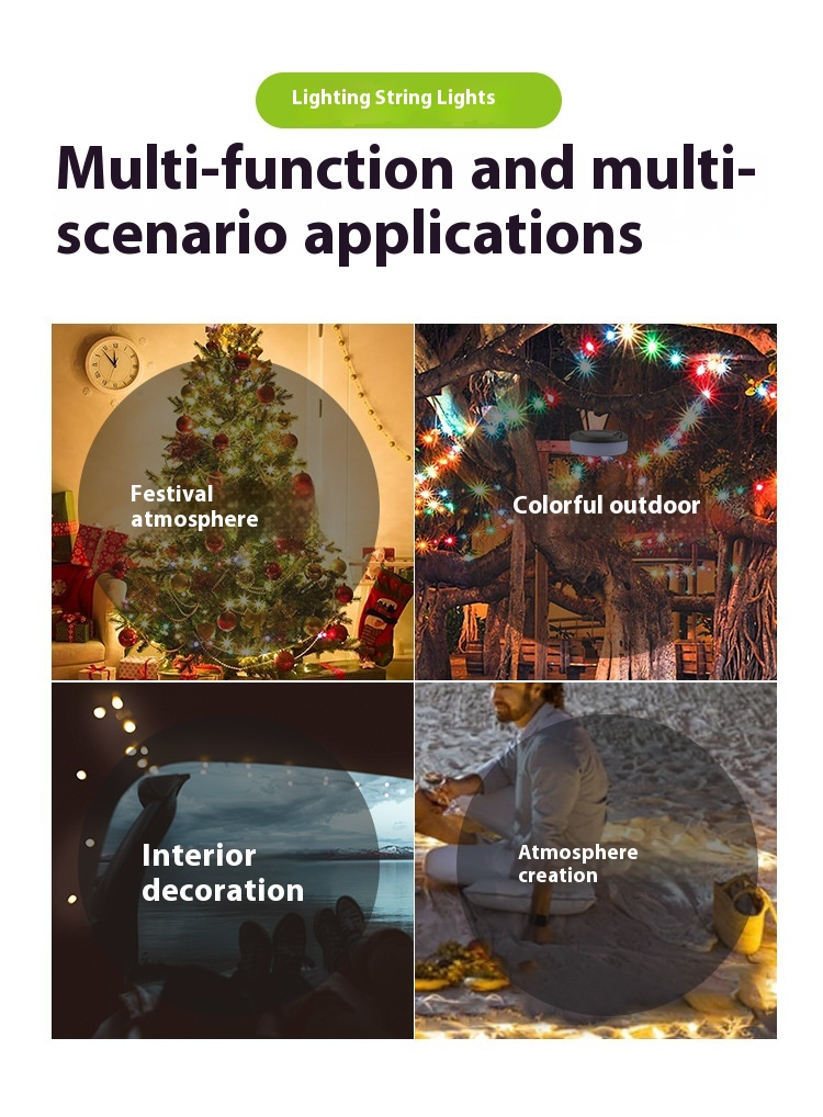 Outdoor Solar Camping Tent Light