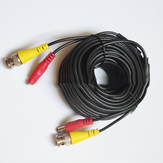 Surveillance Video Extension Cord Two-in-one Integrated Power Cord