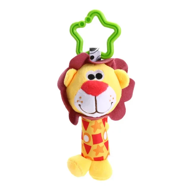 New Baby Animal Stick Rattle Toy