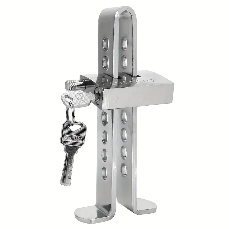 1pc Auto Brake Pedal Lock Steel Stainless Universal Throttle Accelerator Security Anti