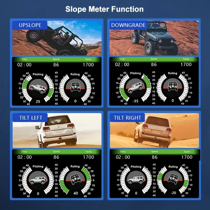 KWHfor UD Universal Car Hfor UD Head Up Display, 11.43cm Multifunction LCD Instrument Cluster