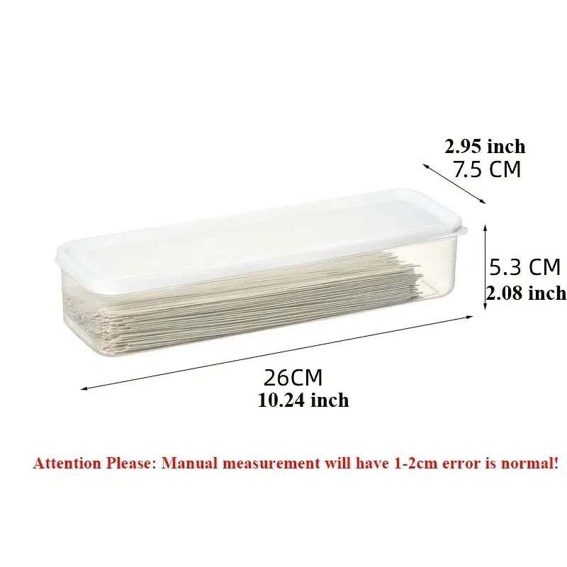 4-Pack Faridabio Rectangular Plastic Food Storage Containers