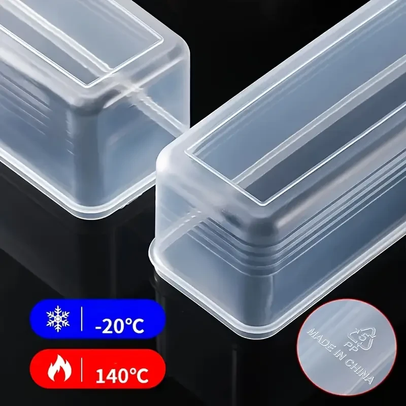 4-Pack Faridabio Rectangular Plastic Food Storage Containers