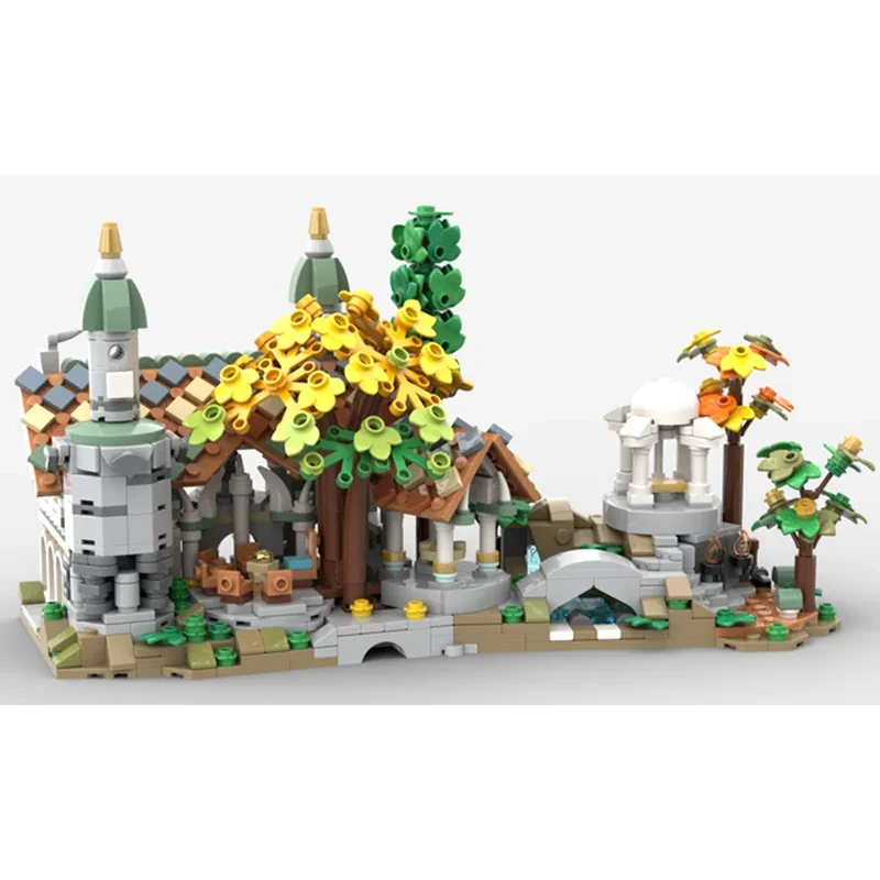 Mini Rivendell Architectural Model Building Blocks