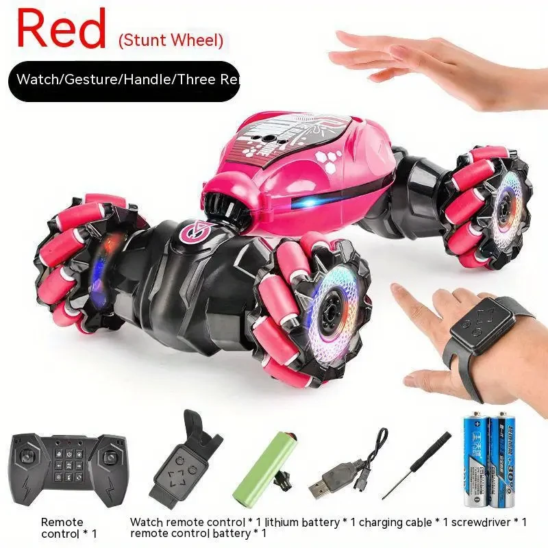 Gesture-Controlled Transforming Remote Control Car for Kids