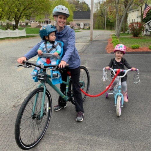 Children's Bicycle Hand Holding Rope