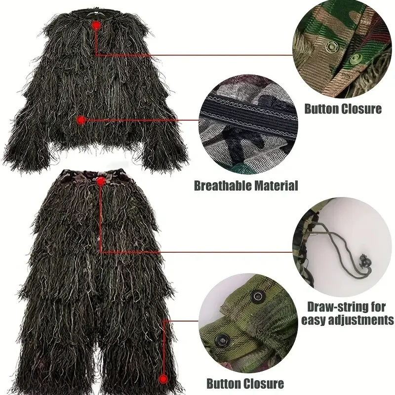 Camouflage Hunting Clothing Set For Men