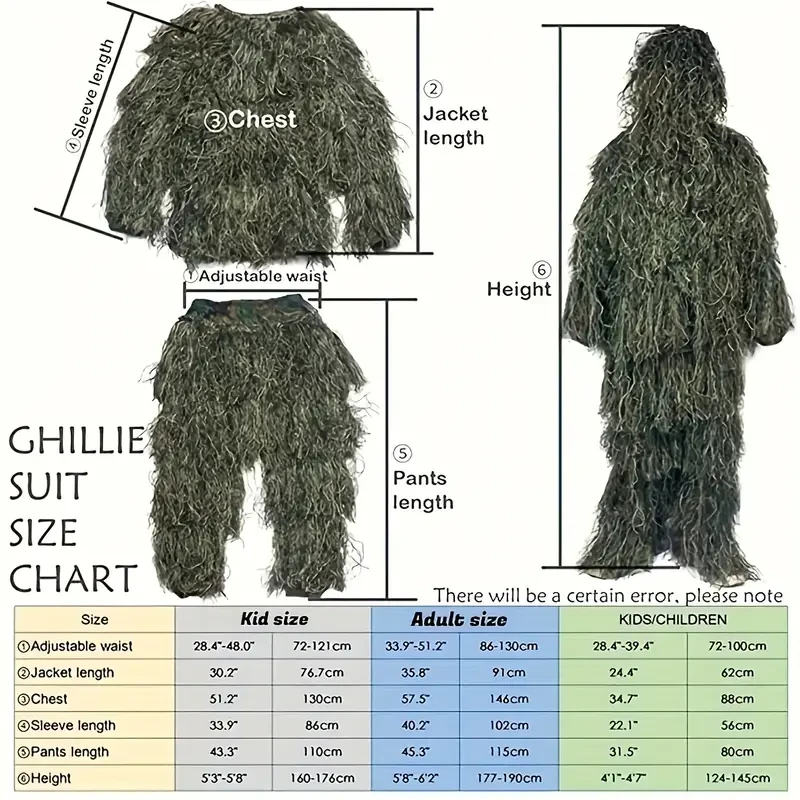 Camouflage Hunting Clothing Set For Men