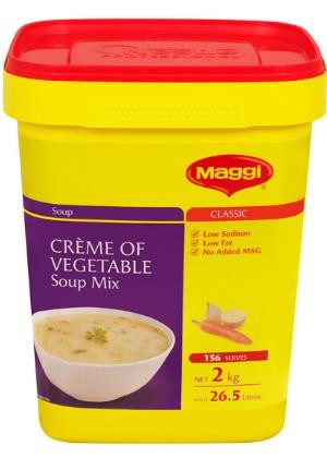 Soup Cream Of Vegetable