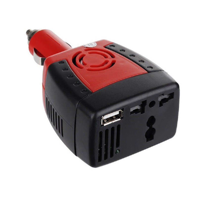 150W Car Inverter 12V To 220 V110V Power Adapter Booster