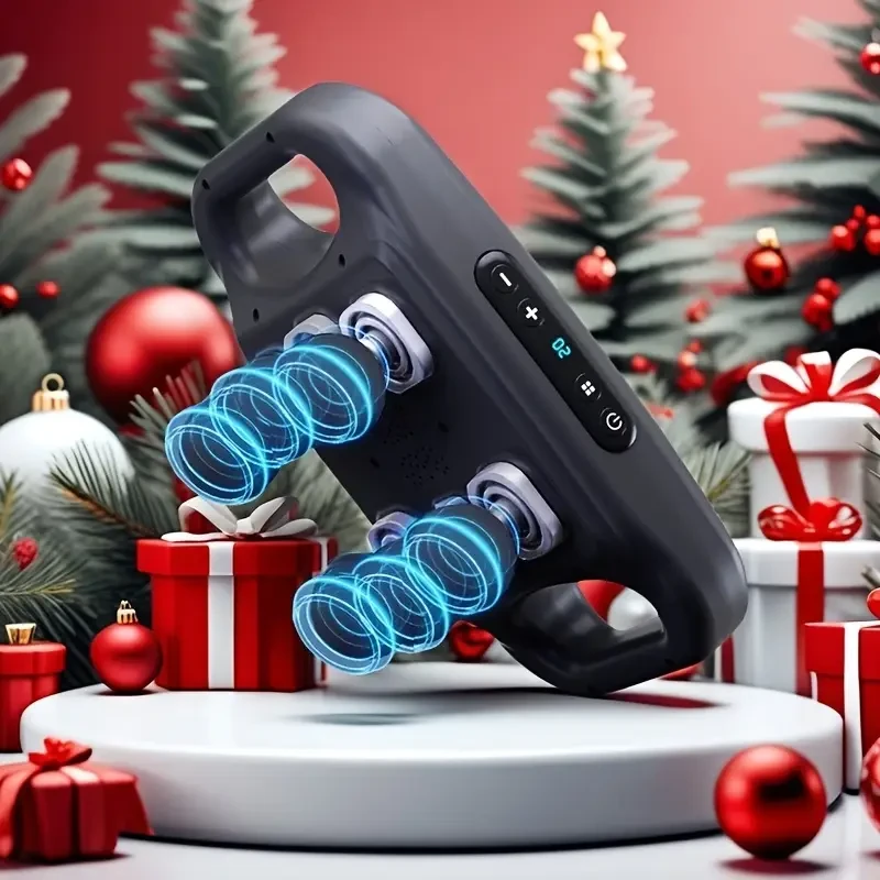 Fenash 6-Head Deep Tissue Massager with Rechargeable Nickel Battery