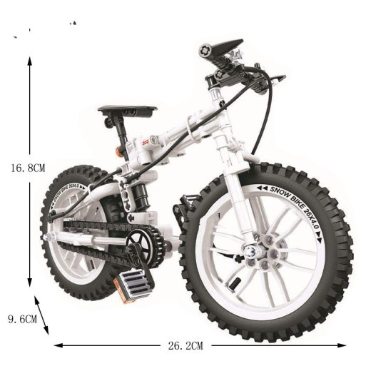Mechanically Assembled Mini Folding Bicycle Bicycle Children's Toy