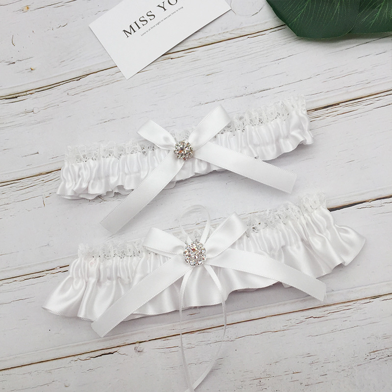 Bridal Lace Garter Wedding Rhinestone Leg Ring Leg Accessories