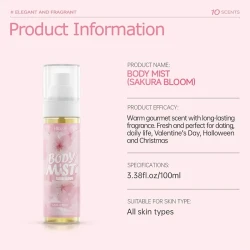 Hllozzi Cherry Blossom Body Mist