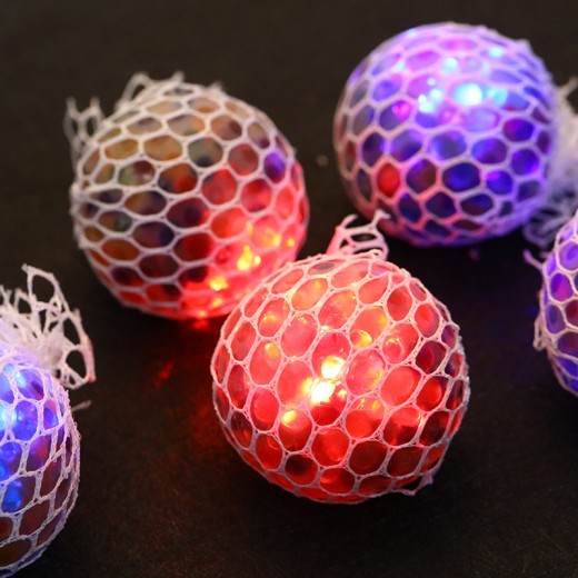Mesh Ball Multi Color Vent Grape Ball Squeezing Toys