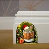3D Mouse Reading Book in Mouse Hole - Wall Decal Sticker