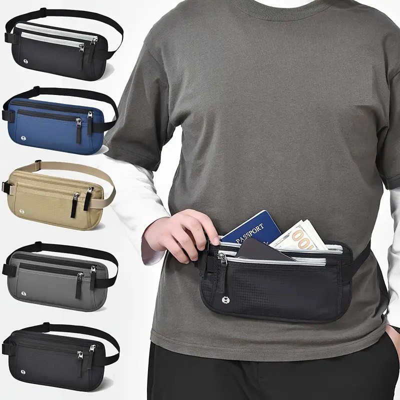 Invisible Waterproof RFID Waist Bag