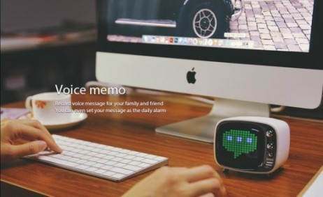 Unique Portable Smart Bluetooth Speaker & Alarm Clock