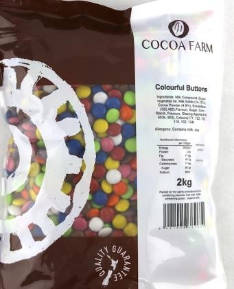 Choc Buttons Colourful