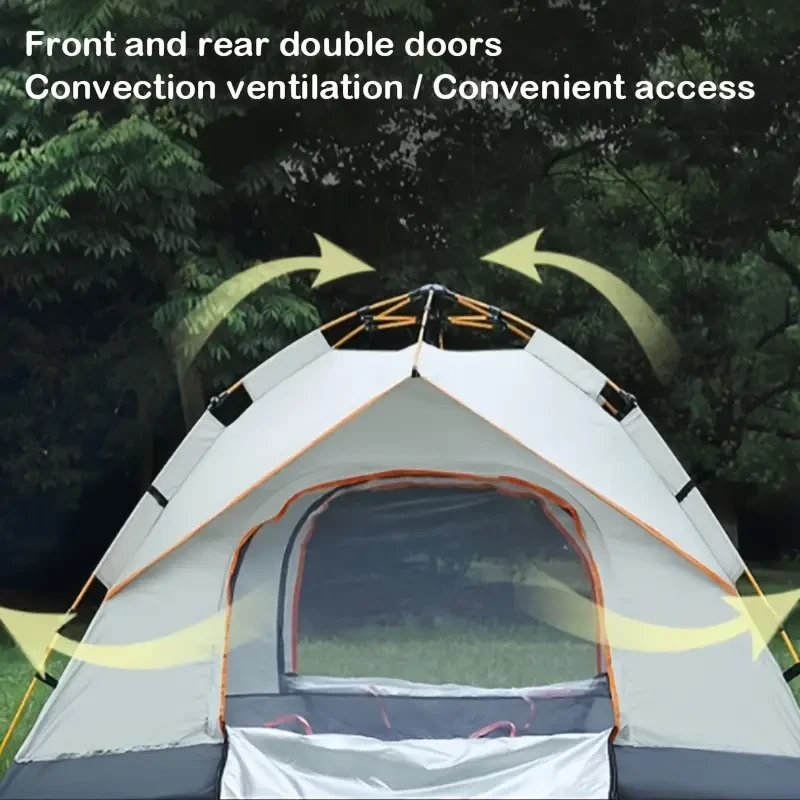 Portable Automatic Quick-opening Tent, Family Camping Tent, Outdoor Hiking Tent Christmas Gift