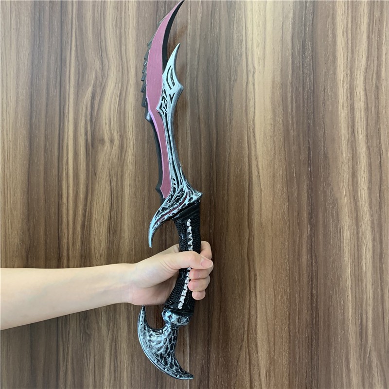 Halloween Cosplay Anti Mage Scythe of Vyse Elf Weapon