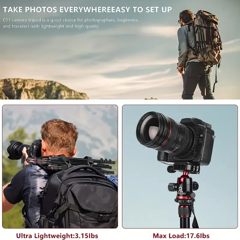 UEGOG Camera Tripod