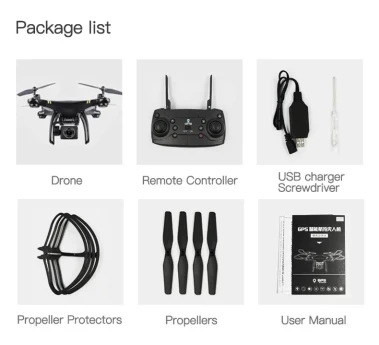 5G Image Transmission ESC Camera With Long Battery Life