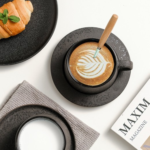 Coffee Cup And Saucer Set Retro Ceramic Ideas