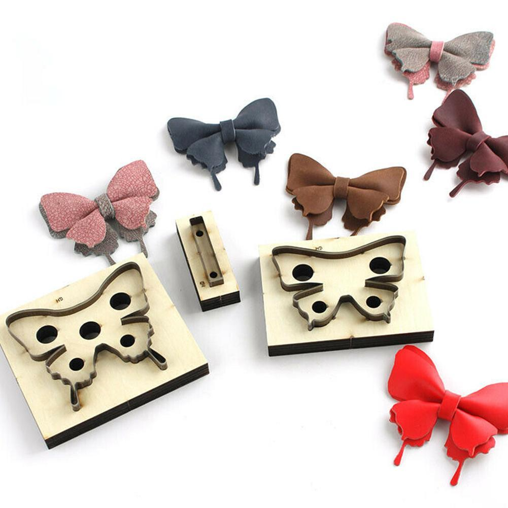 Swallowtail Butterfly Blanking Bow Knot Board Knife Die Finished Product About 10cm