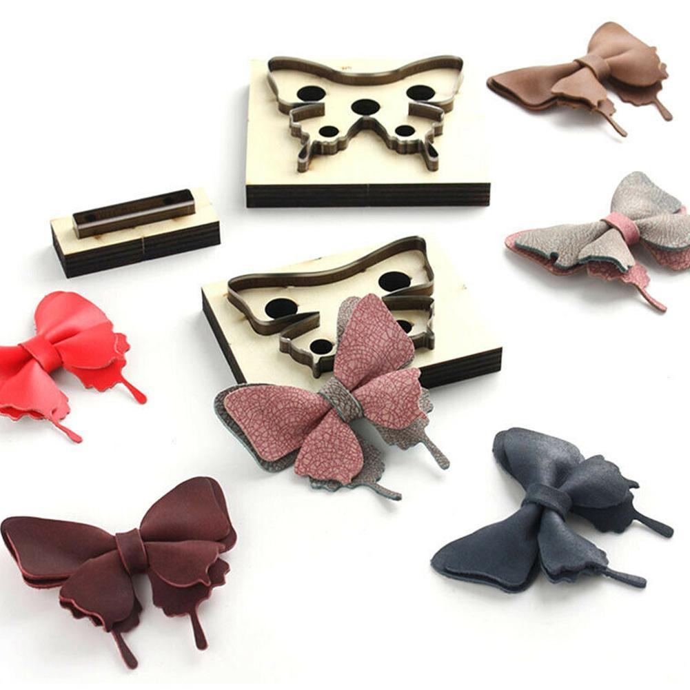 Swallowtail Butterfly Blanking Bow Knot Board Knife Die Finished Product About 10cm