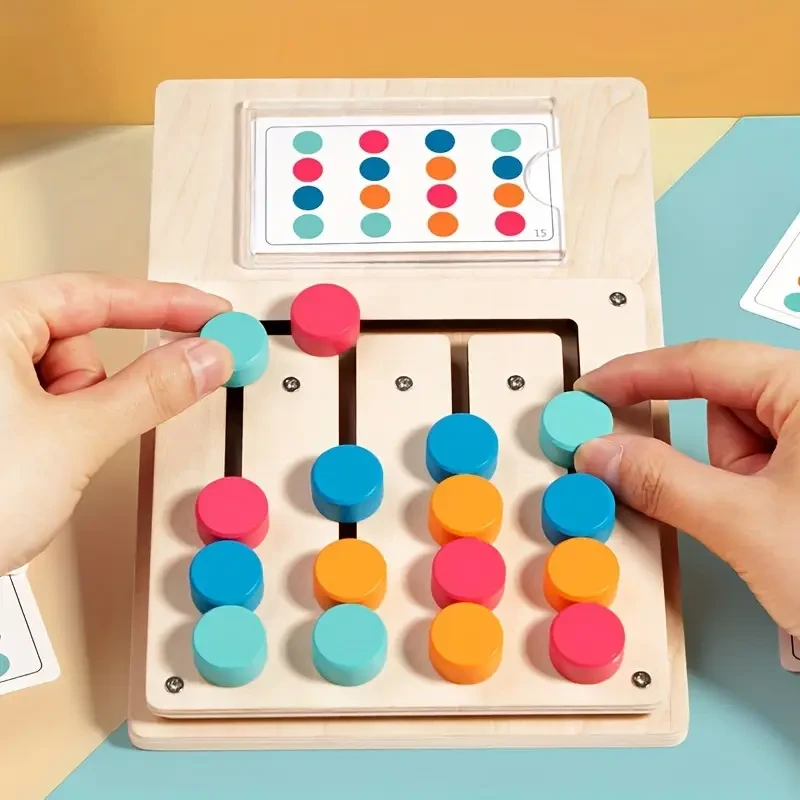 Colorful Wooden Educational Game