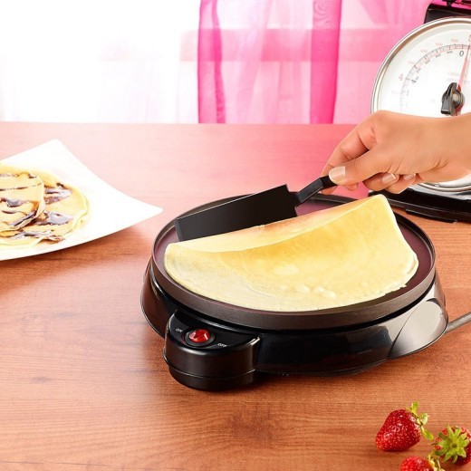 No smoking and non stick pan of pancake machine