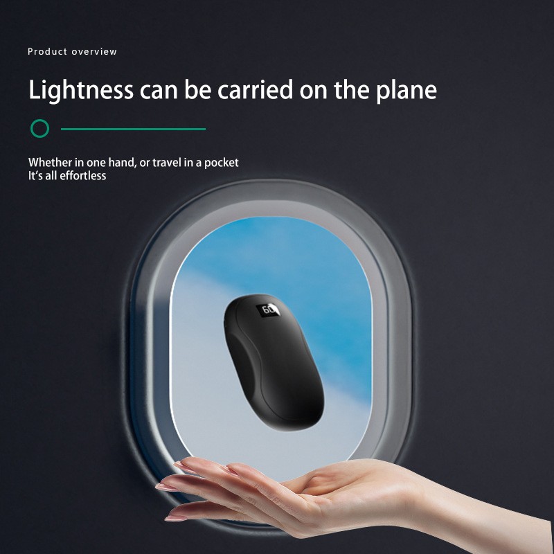 Portable Hand Warmer 50000mAh Large Capacity Electric Fast Heating Double Sided Warmth Battery