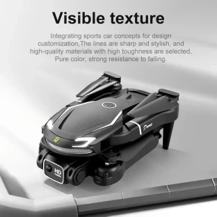 1pc Drone with Dual Camera, Remote Control Quadcopter, USB Charging, Accessories, Multi-Functional, Aerial Photography, 36V Max, 1800mAh Battery, 30m Height, 4m/s Speed, 90g Max Takeoff Weight, 80m Signal Range