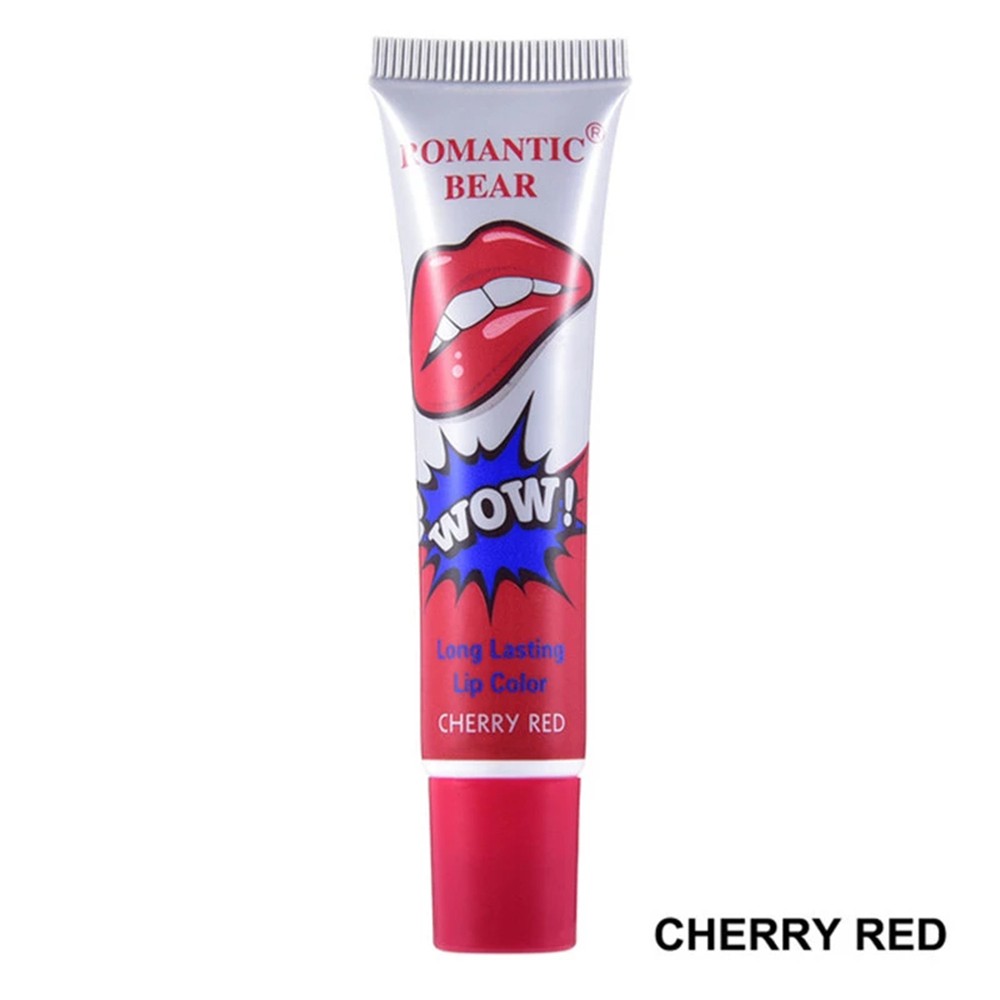 6 Colors Peel-Off Liquid Lipstick - Waterproof Long-Lasting Lip Gloss & Tattoo Effect