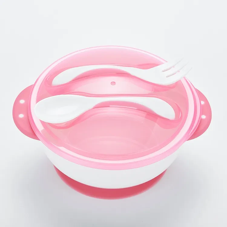 Baby Suction Bowl Complementary Food Bowl Feeding Tableware Set