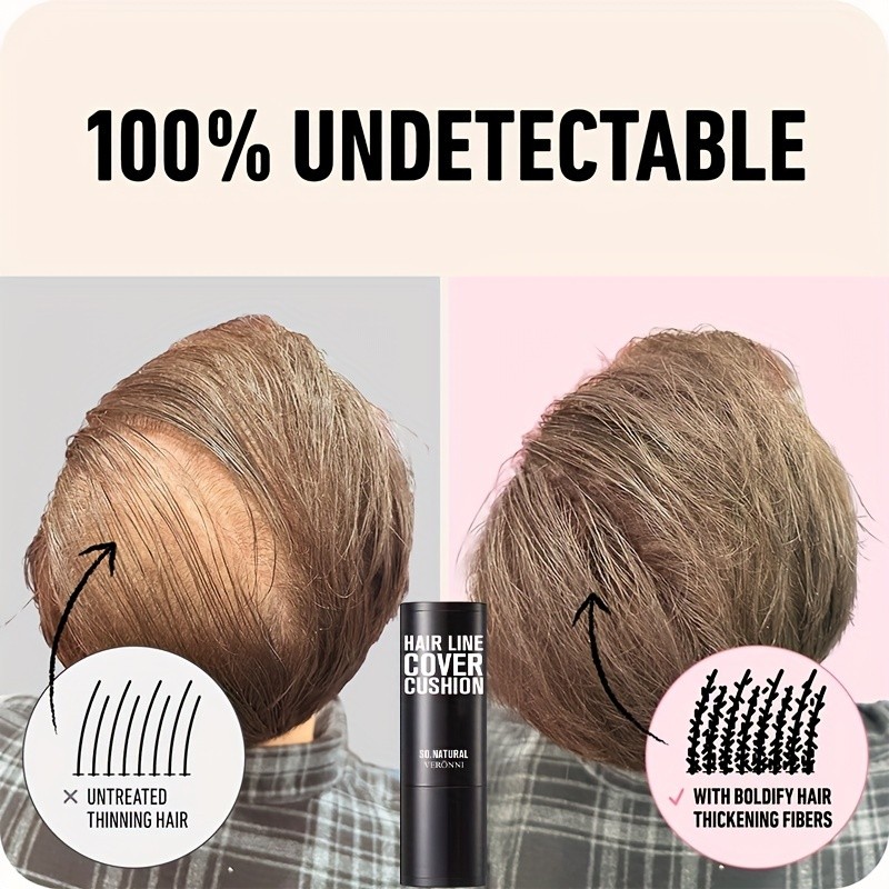 Pro Hairline Enhancer Stick  Waterproof, Sweat-Resistant Hair Filling Powder for Thinning Hair