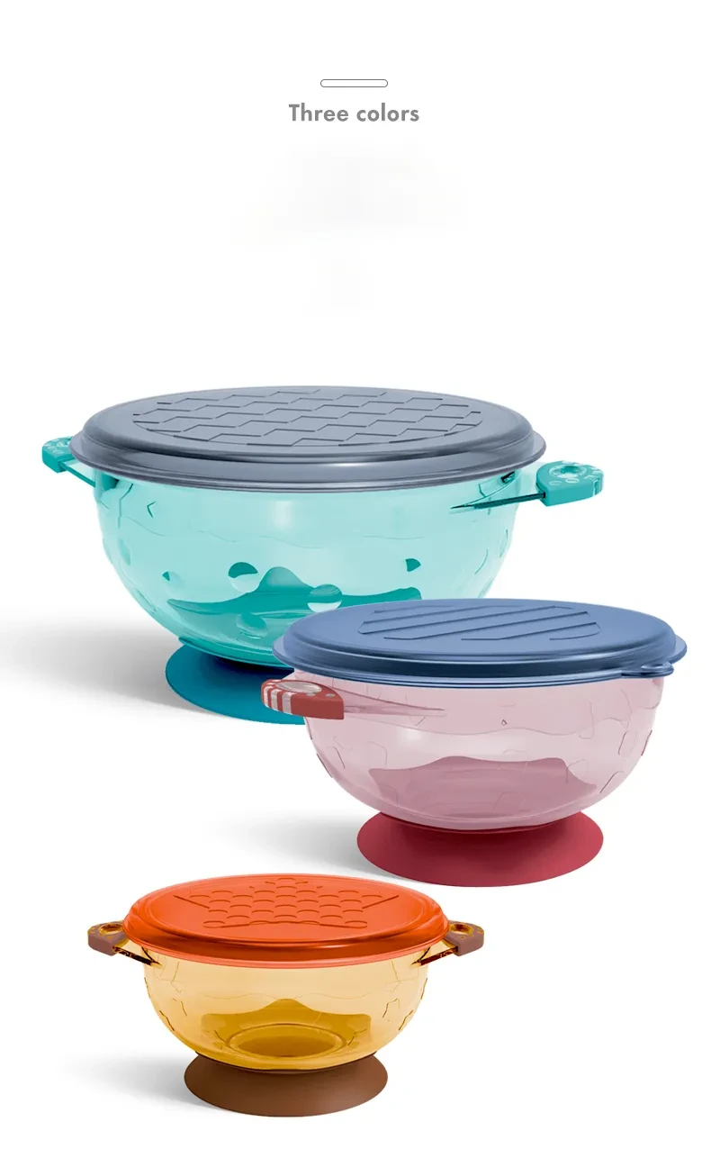Baby food supplement bowl set