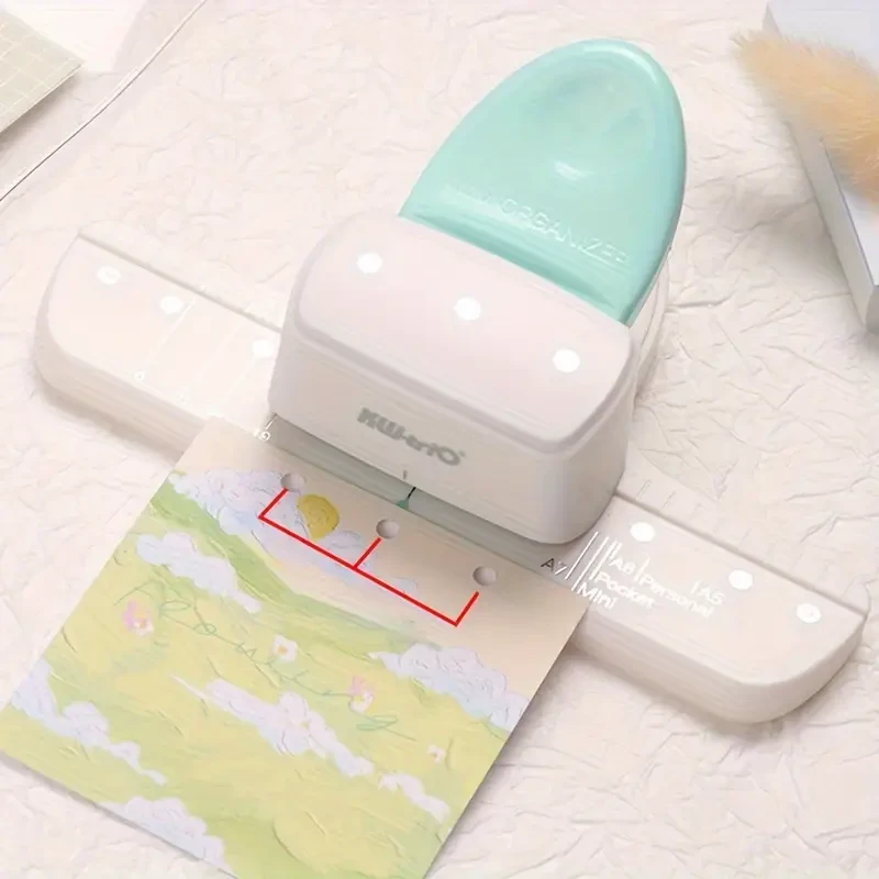 ABS Manual 3-Hole Punch for Binder