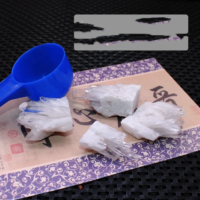 Natural White Crystal Cluster Ornament Rough Stone