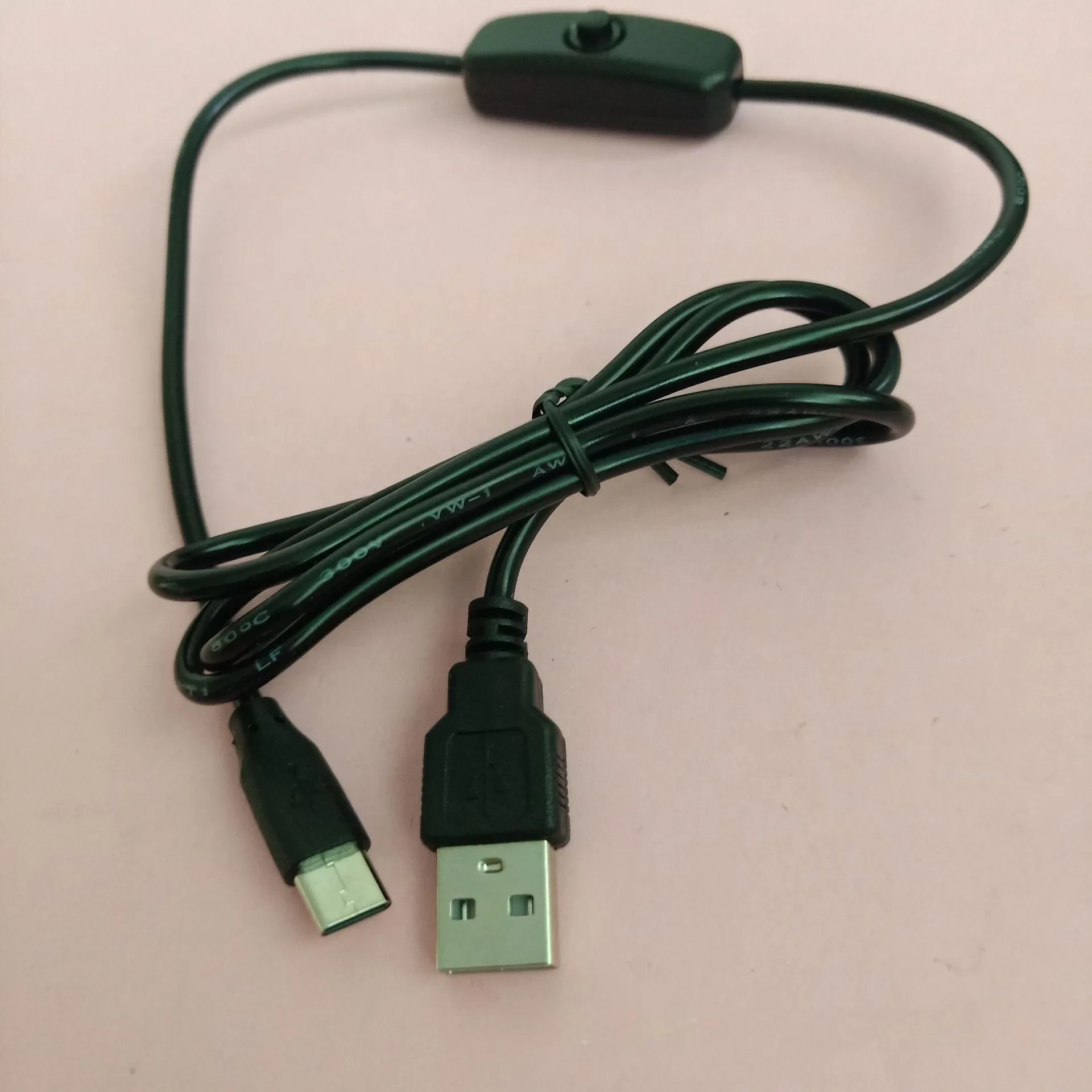 USB Type-c interface with switch power cord