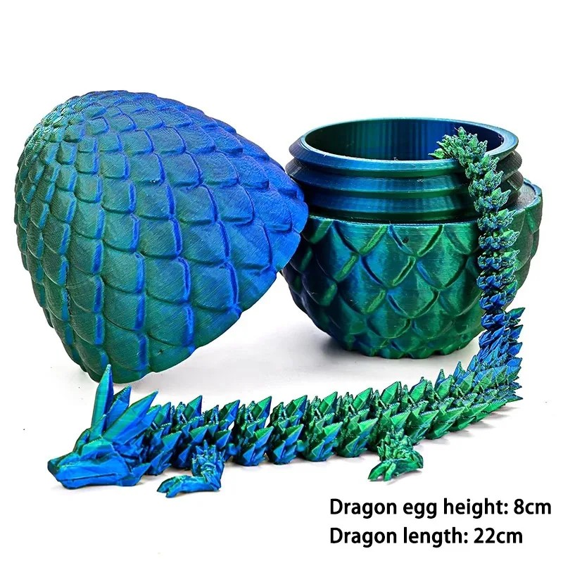 Creative Decompression Dragon Egg Chameleon Pendulum
